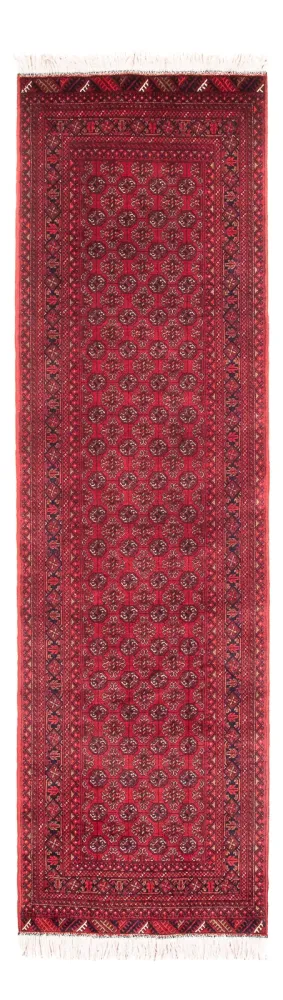 Løper Afghansk teppe - Bukhara - 290 x 80 cm - rød