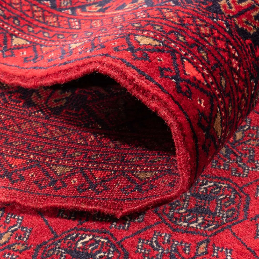 Løper Afghansk teppe - Bukhara - 290 x 80 cm - rød
