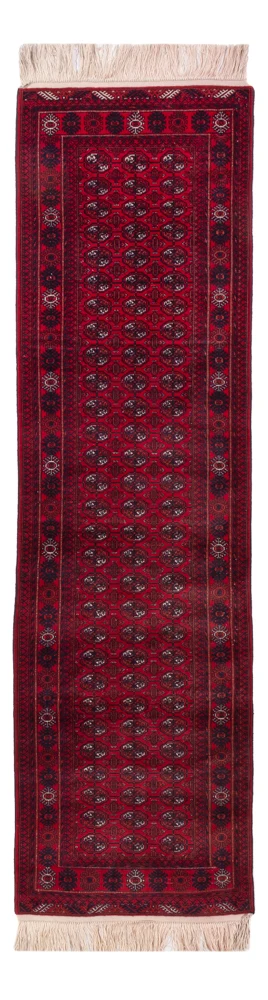 Løper Afghansk teppe - Bukhara - 294 x 84 cm - rød
