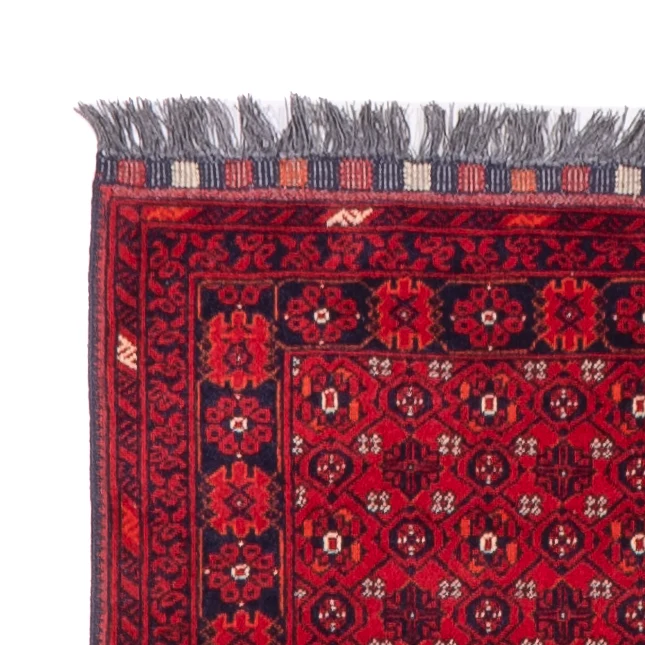 Løper Afghansk teppe - Bukhara - 332 x 76 cm - rød