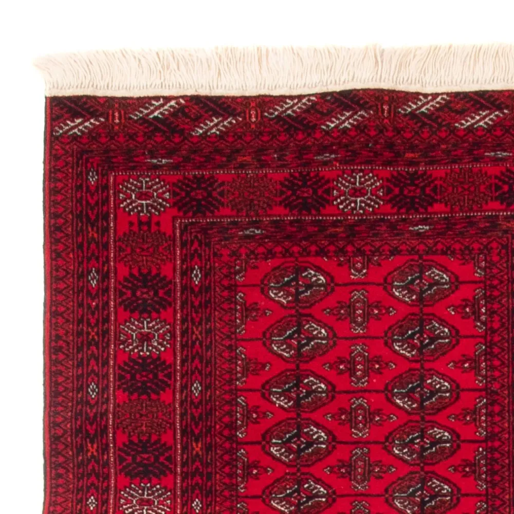 Løper Afghansk teppe - Bukhara - 377 x 90 cm - rød