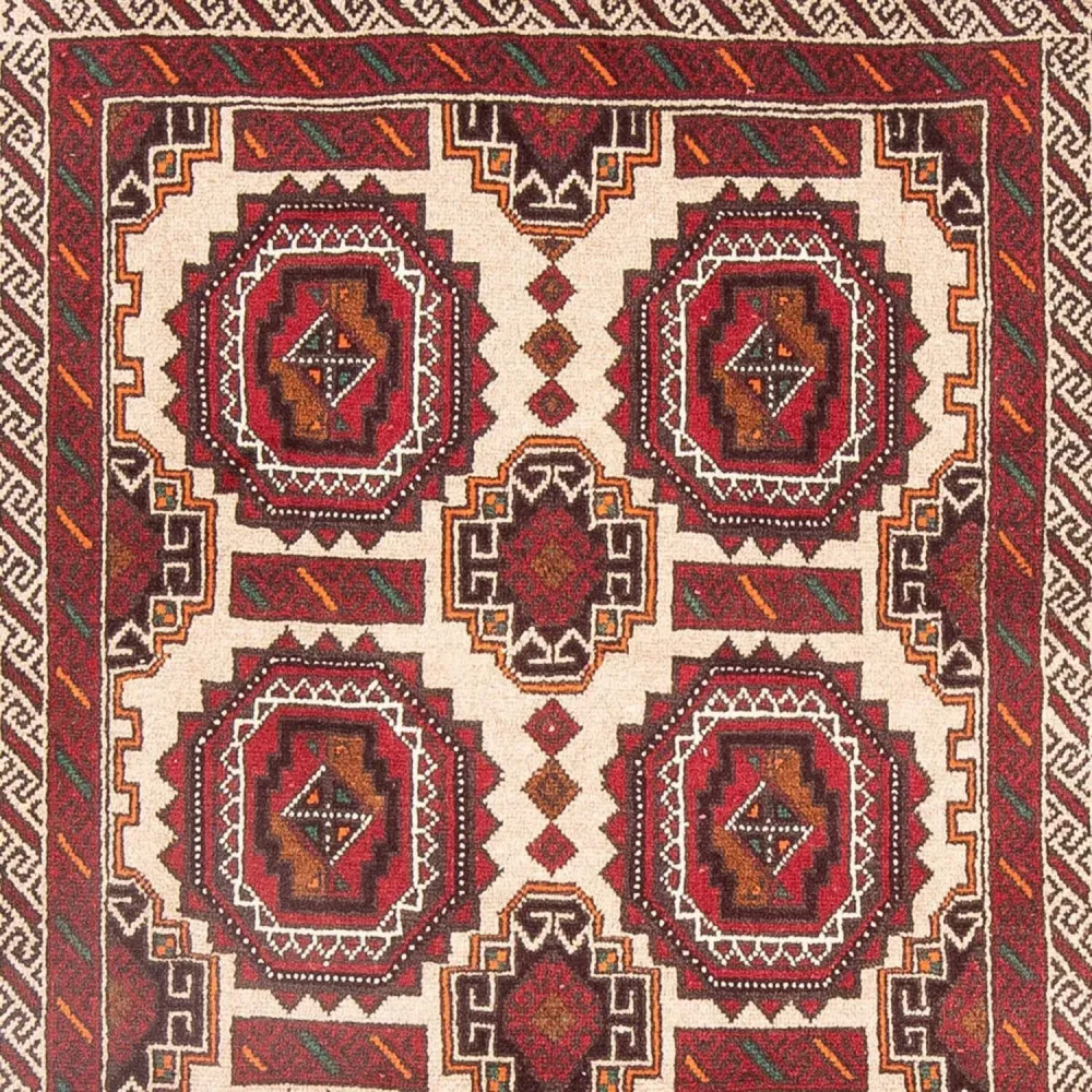 Løper Balutsj-teppe - 175 x 103 cm - beige