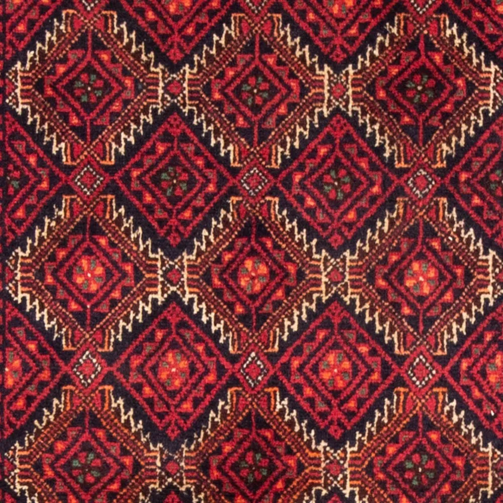 Løper Balutsj-teppe - 175 x 95 cm - rød