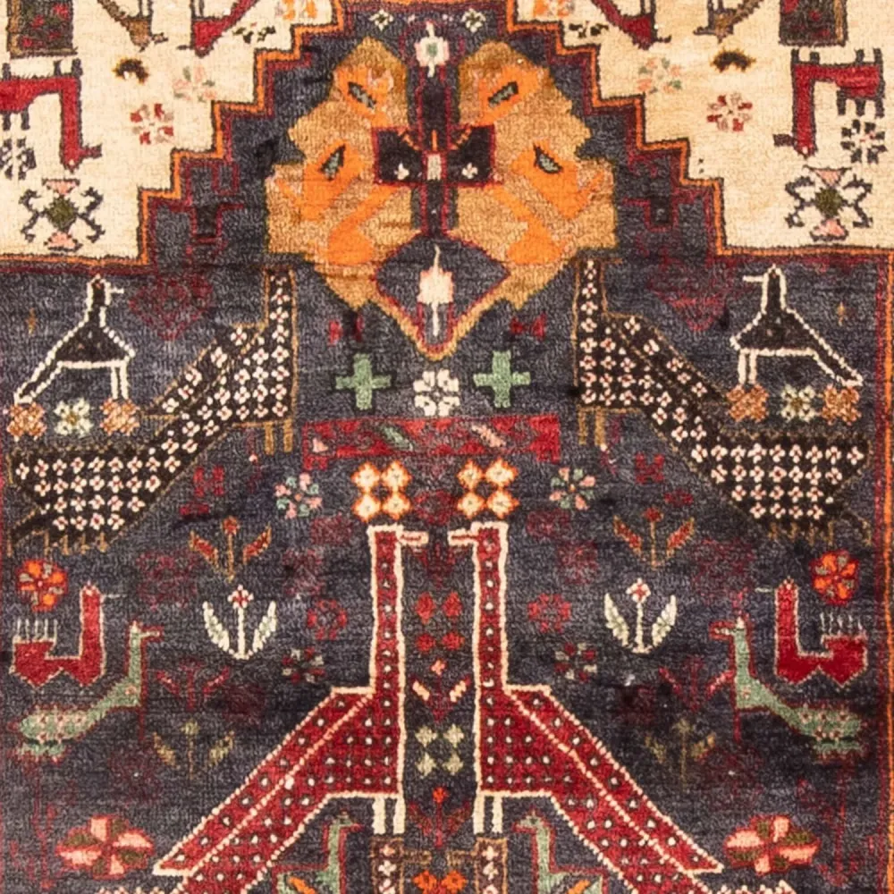 Løper Balutsj-teppe - 175 x 97 cm - rød