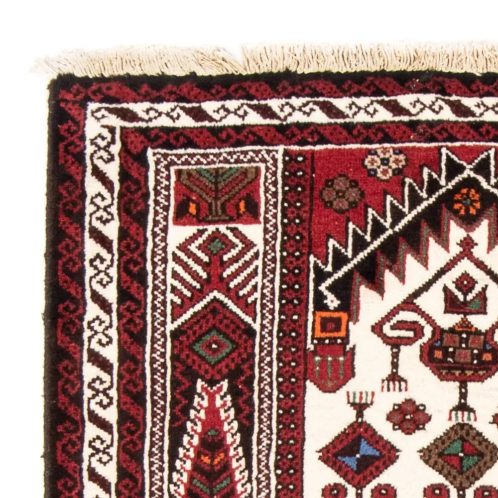 Løper Balutsj-teppe - 175 x 97 cm - beige