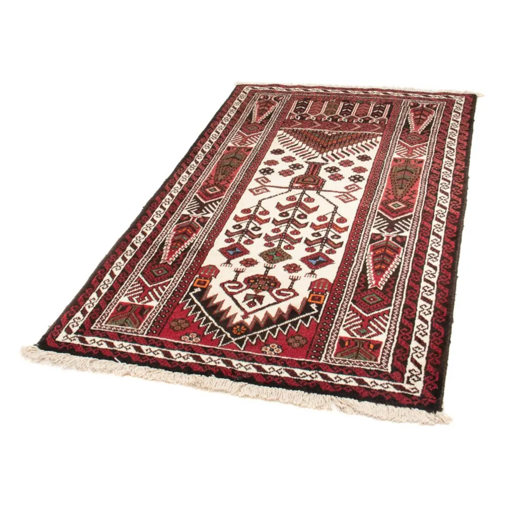 Løper Balutsj-teppe - 175 x 97 cm - beige