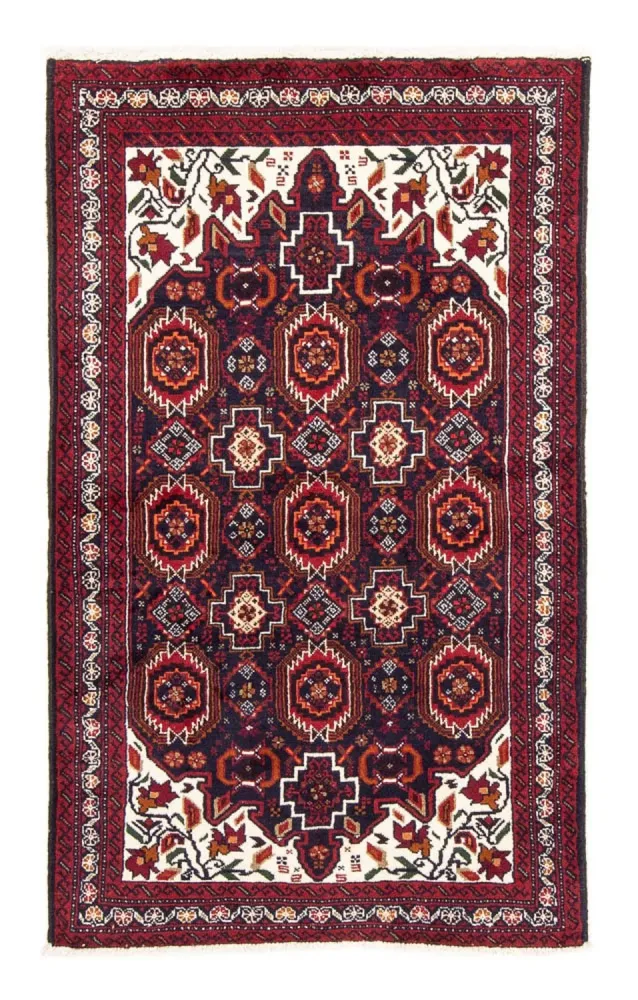 Løper Balutsj-teppe - 178 x 102 cm - rød