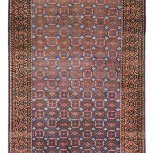 Løper Balutsj-teppe - 185 x 100 cm - mørkeblå