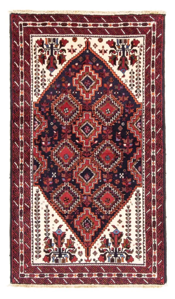 Løper Balutsj-teppe - 185 x 103 cm - mørkeblå