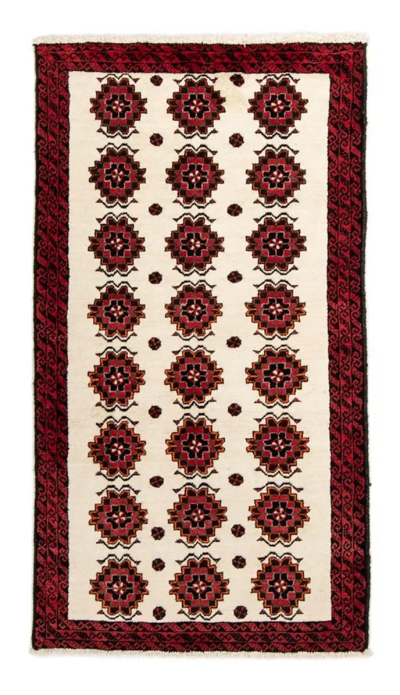 Løper Balutsj-teppe - 185 x 99 cm - beige