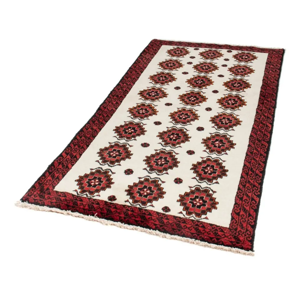 Løper Balutsj-teppe - 185 x 99 cm - beige