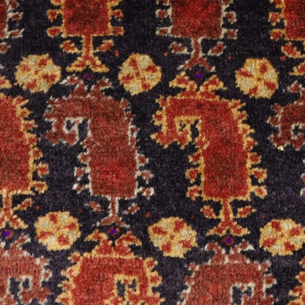 Løper Balutsj-teppe - 190 x 98 cm - mørk rød