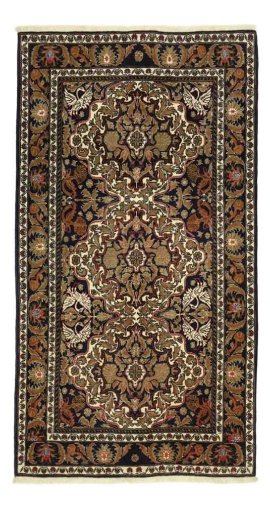 Løper Balutsj-teppe - 193 x 104 cm - mørk beige