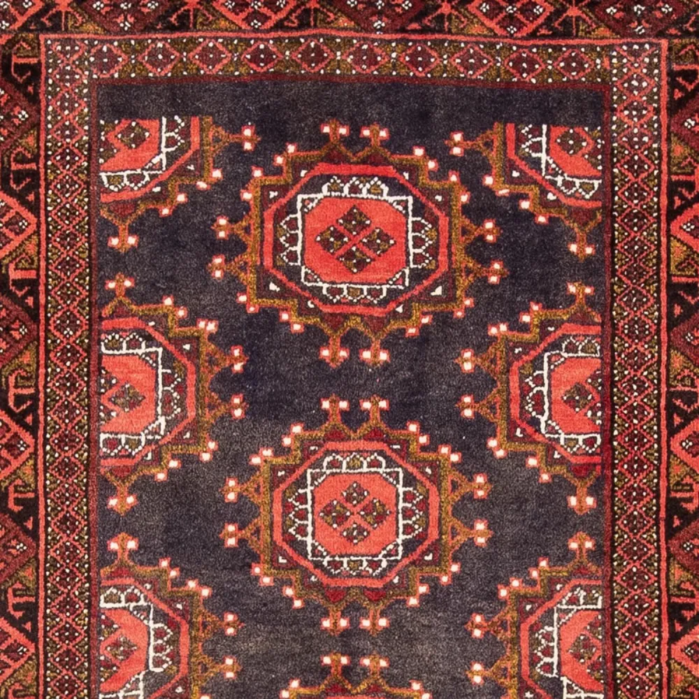 Løper Balutsj-teppe - 194 x 105 cm - lys rød