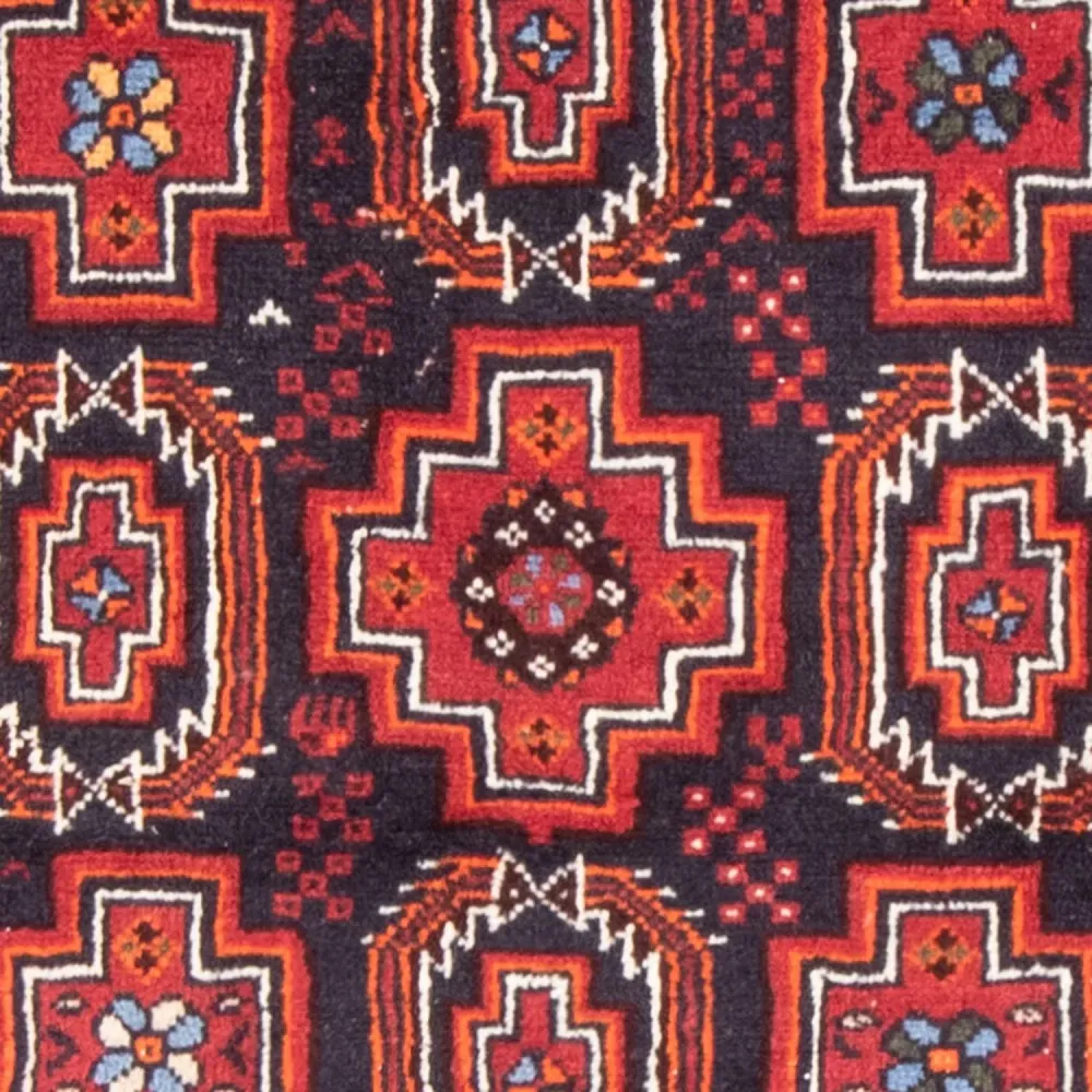 Løper Balutsj-teppe - 194 x 110 cm - rød
