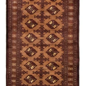 Løper Balutsj-teppe - 196 x 108 cm - rust