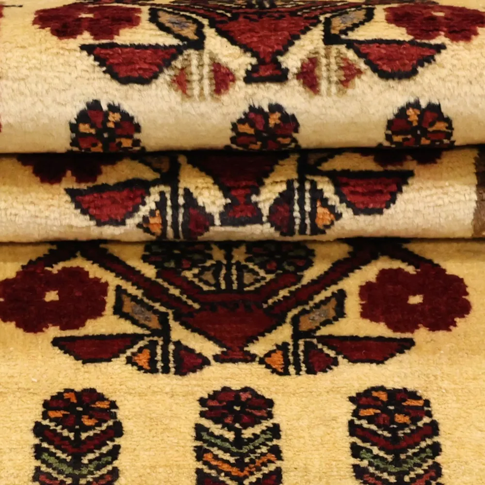 Løper Balutsj-teppe - 196 x 109 cm - beige