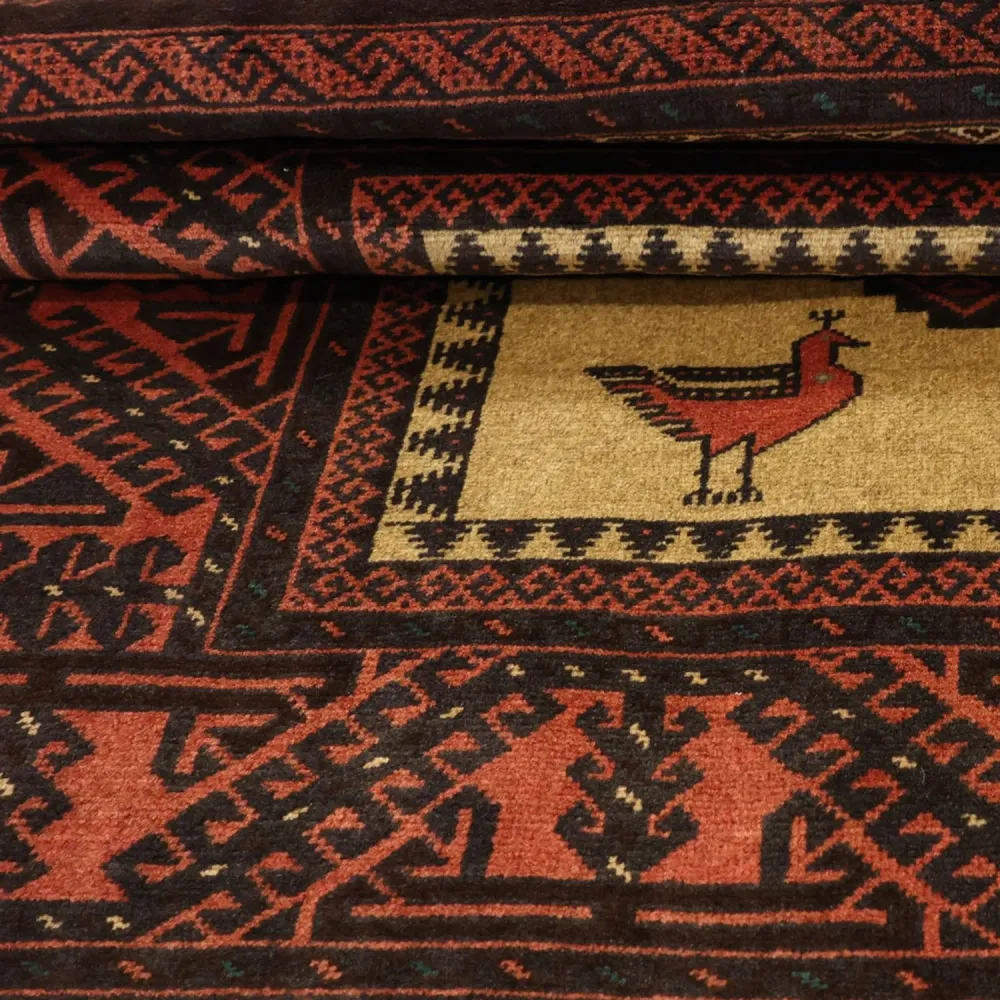 Løper Balutsj-teppe - 198 x 96 cm - flerfarget