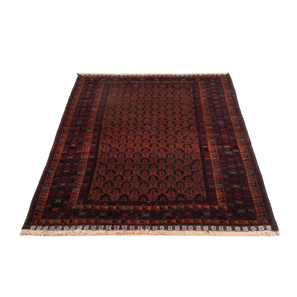 Løper Balutsj-teppe - 200 x 114 cm - mørk rød