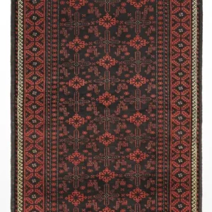 Løper Balutsj-teppe - 204 x 102 cm - mørk rød