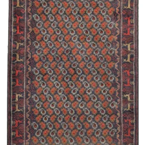 Løper Balutsj-teppe - 210 x 110 cm - flerfarget