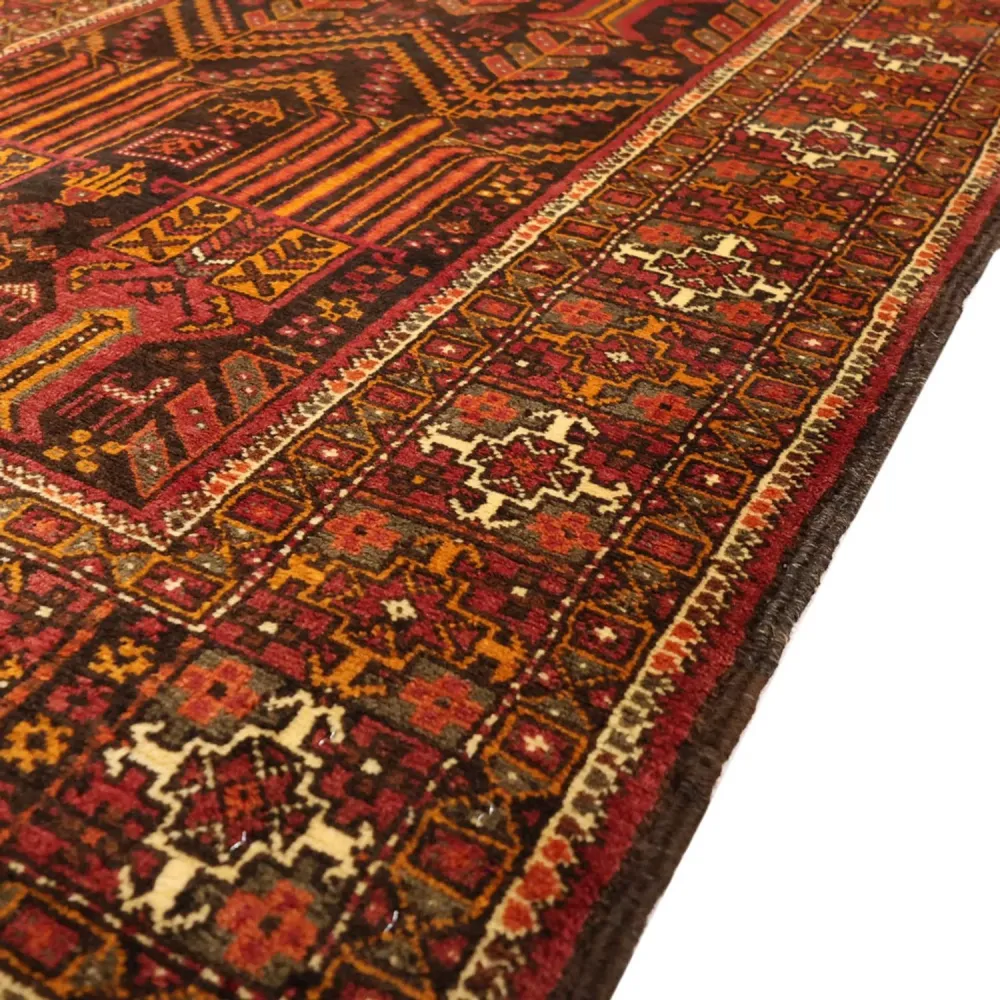 Løper Balutsj-teppe - 211 x 102 cm - flerfarget