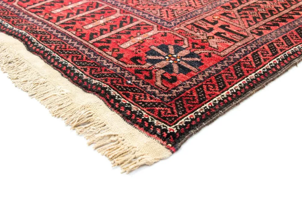 Løper Balutsj-teppe - 215 x 106 cm - flerfarget