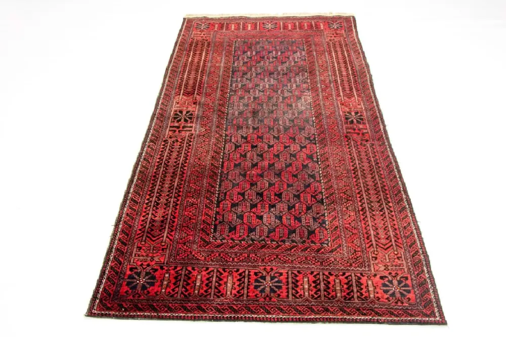 Løper Balutsj-teppe - 215 x 106 cm - flerfarget