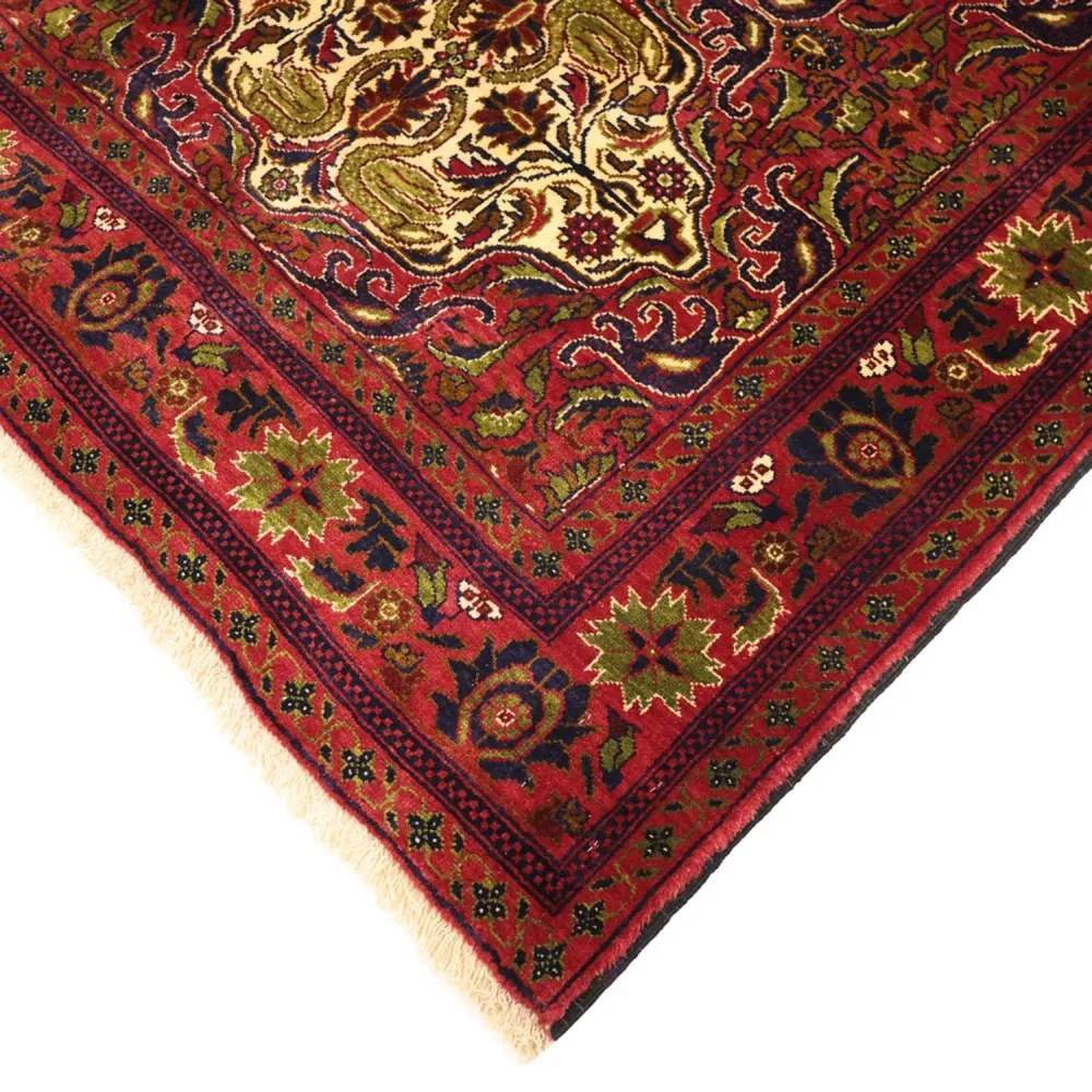 Løper Balutsj-teppe - 223 x 128 cm - mørk rød
