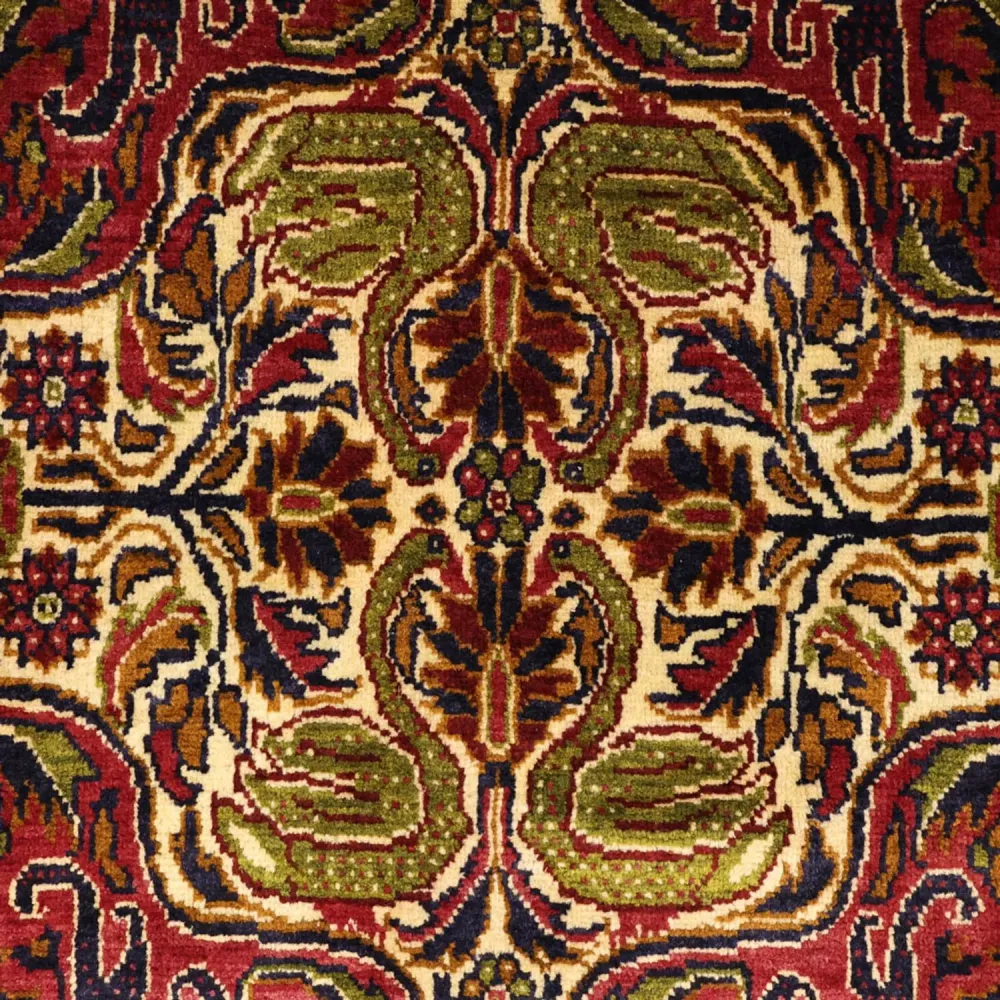 Løper Balutsj-teppe - 223 x 128 cm - mørk rød