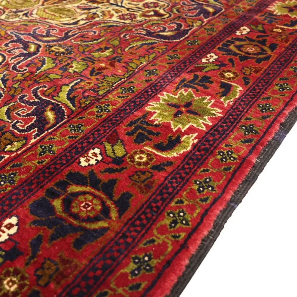 Løper Balutsj-teppe - 223 x 128 cm - mørk rød