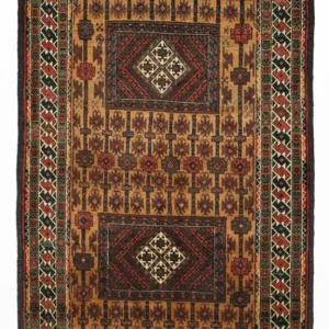 Løper Balutsj-teppe - 230 x 120 cm - brun
