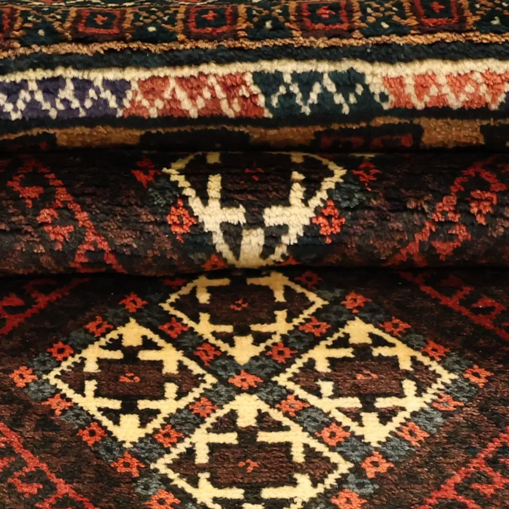 Løper Balutsj-teppe - 230 x 120 cm - brun