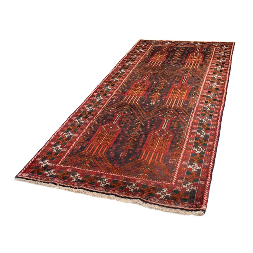 Løper Balutsj-teppe - 239 x 111 cm - rust