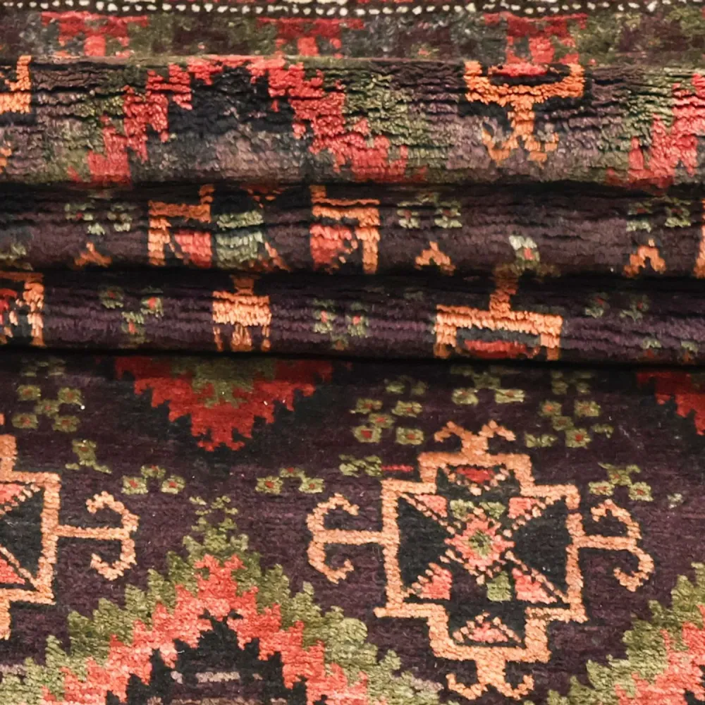 Løper Balutsj-teppe - 294 x 141 cm - mørk beige