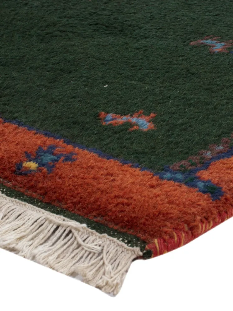 Løper Gabbeh teppe - Indus - 200 x 75 cm - karamell