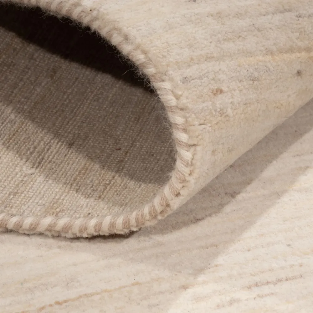 Løper Gabbeh teppe - Loribaft Indus - 294 x 84 cm - beige
