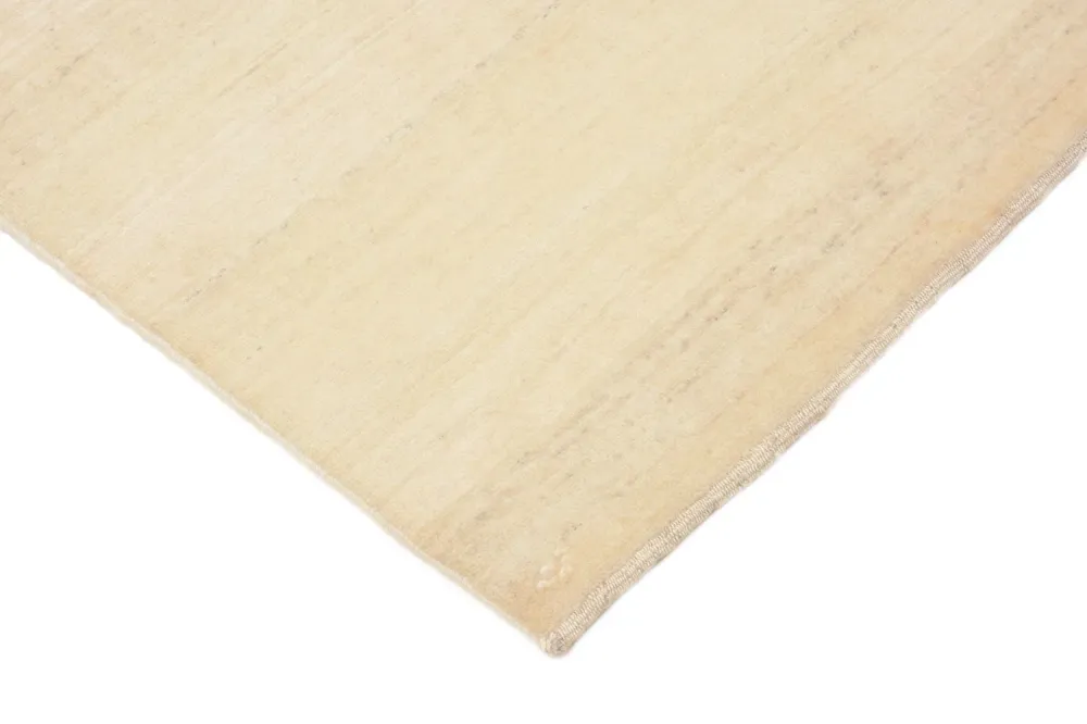 Løper Gabbeh teppe - Loribaft persisk teppe - 206 x 85 cm - natur