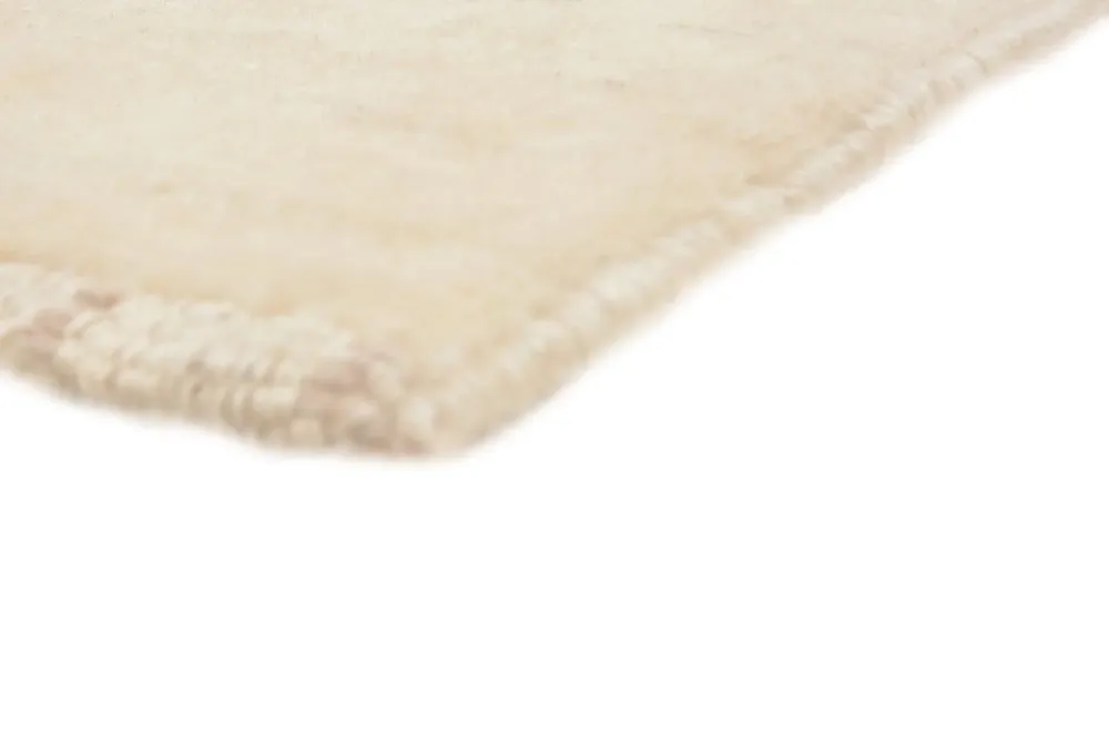 Løper Gabbeh teppe - Loribaft persisk teppe - 206 x 85 cm - natur