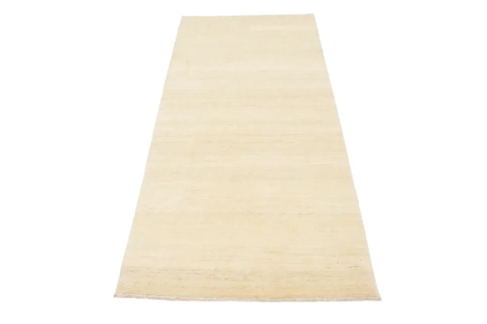 Løper Gabbeh teppe - Loribaft persisk teppe - 206 x 85 cm - natur
