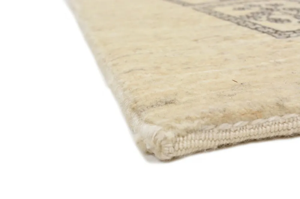 Løper Gabbeh teppe - Loribaft persisk teppe - 192 x 87 cm - sand