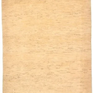 Løper Gabbeh teppe - Loribaft persisk teppe - 203 x 88 cm - natur