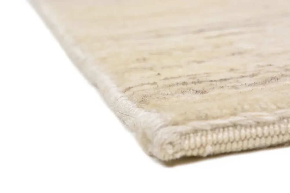 Løper Gabbeh teppe - Loribaft persisk teppe - 247 x 84 cm - sand