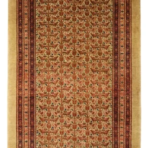 Løper Gabbeh teppe - Loribaft persisk teppe - 187 x 103 cm - brun
