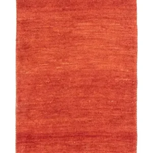 Løper Gabbeh-teppe - persisk - 215 x 72 cm - rød