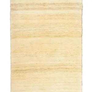 Løper Gabbeh-teppe - persisk - 215 x 75 cm - beige