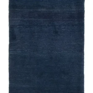 Løper Gabbeh-teppe - persisk - 228 x 80 cm - mørkeblå