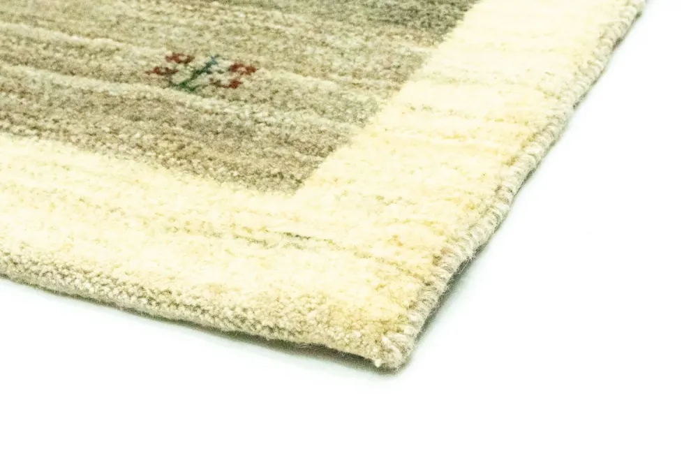 Løper Gabbeh-teppe - persisk - 229 x 82 cm - grå