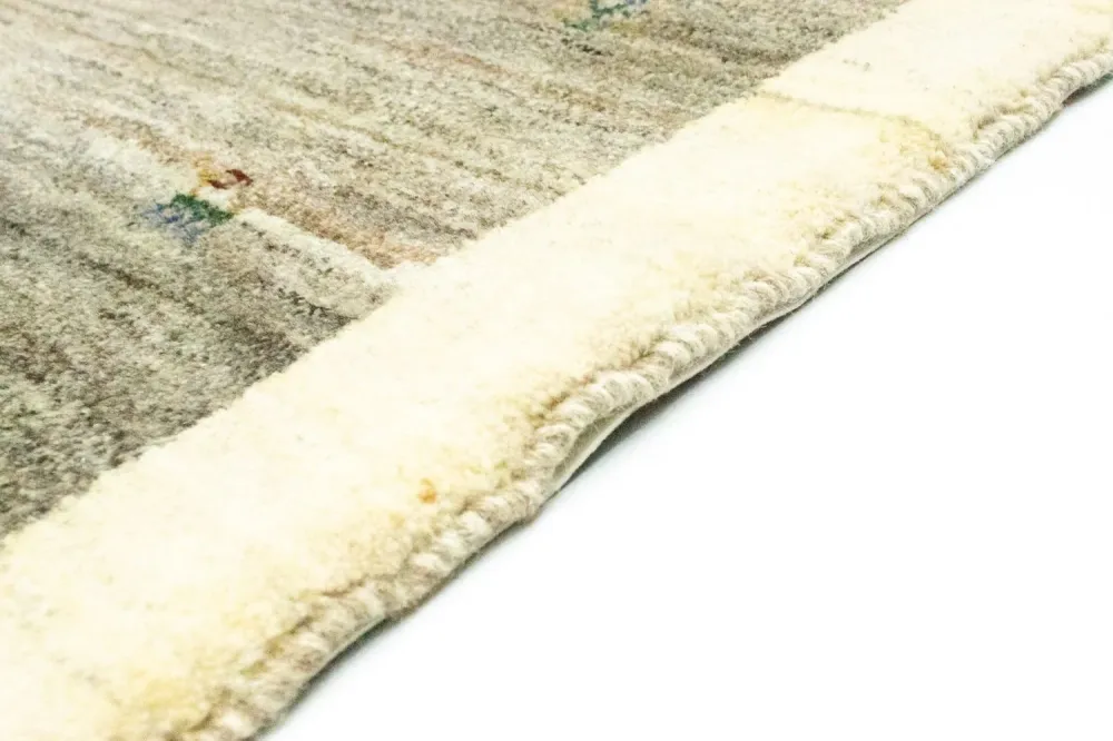 Løper Gabbeh-teppe - persisk - 229 x 82 cm - grå