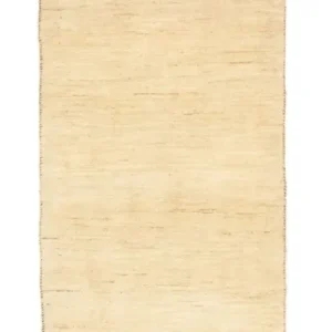 Løper Gabbeh-teppe - persisk - 304 x 82 cm - beige